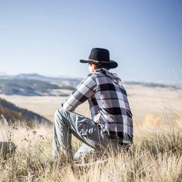 Stetson Wool Crushable Western Hat - Bozeman in Black