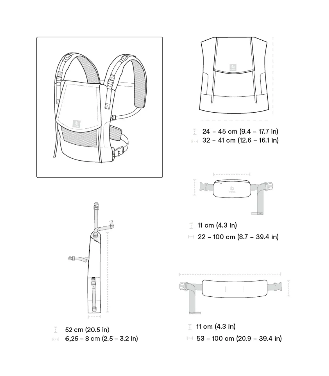 Stokke® Limas™ Carrier Mesh