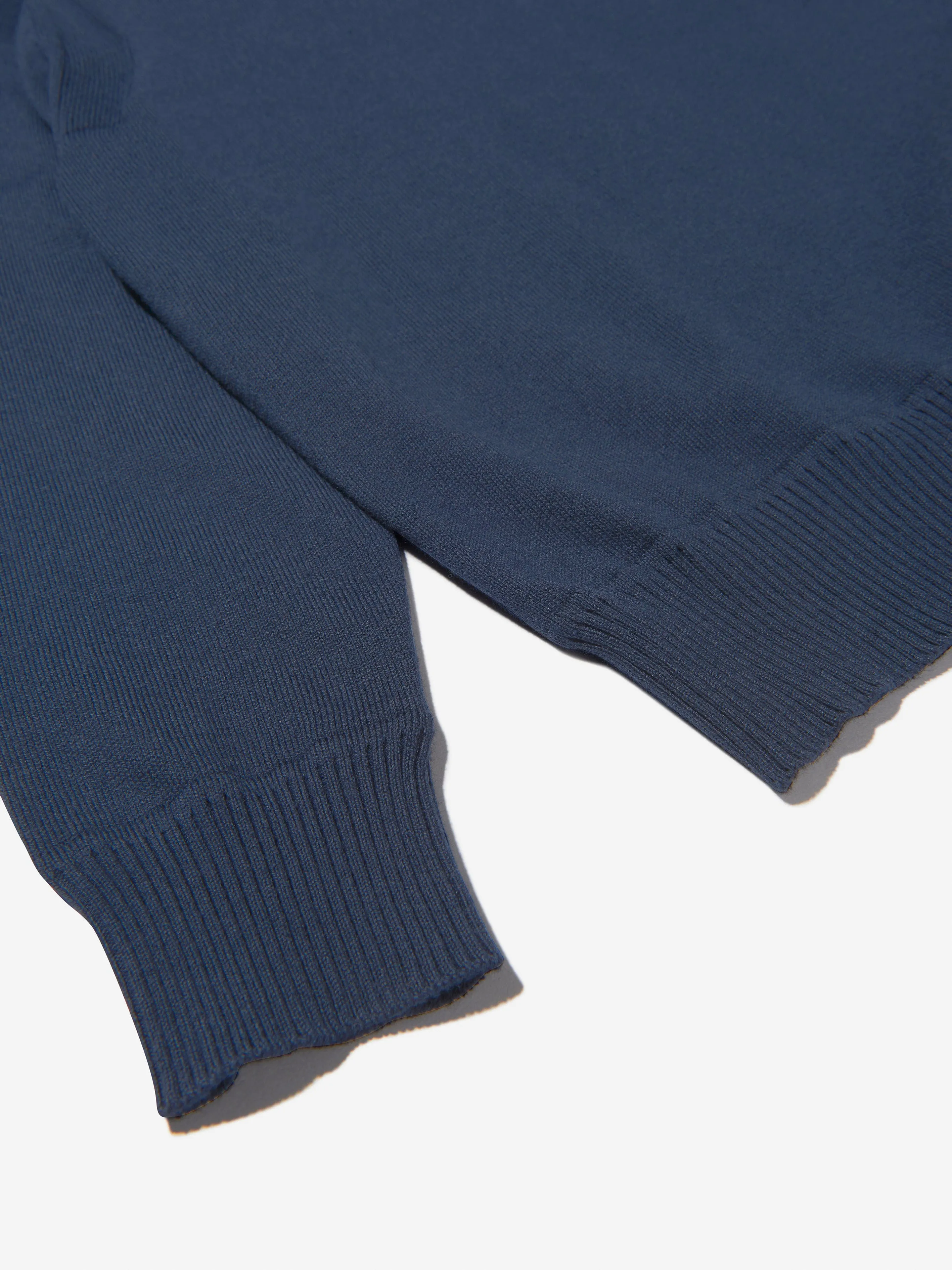 Stone Island Junior Boys Cotton Knitted Crew Neck Sweater
