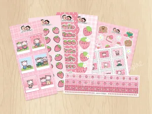 Strawberry Harvest Variety Sticker Pack