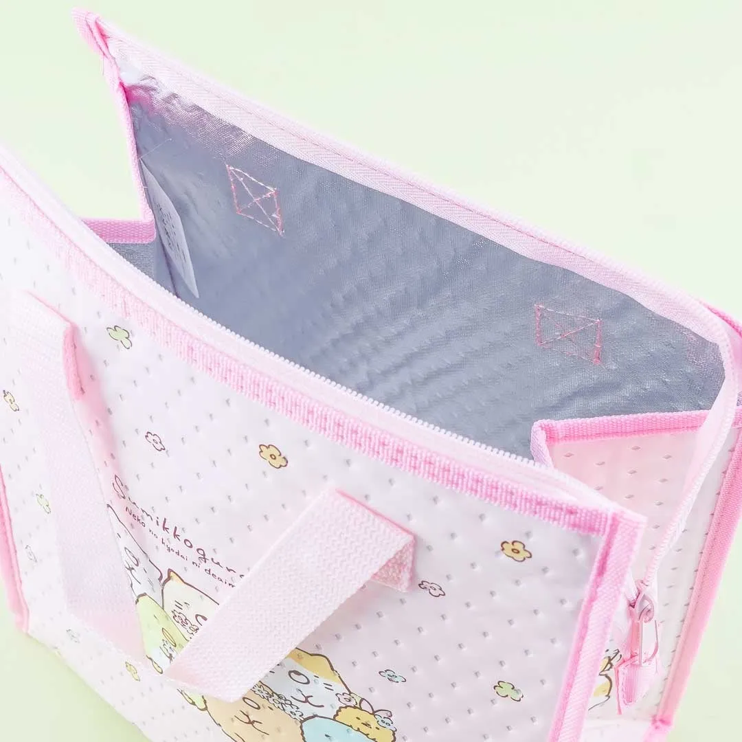 Sumikko Gurashi Flowery Insulated Lunch Tote