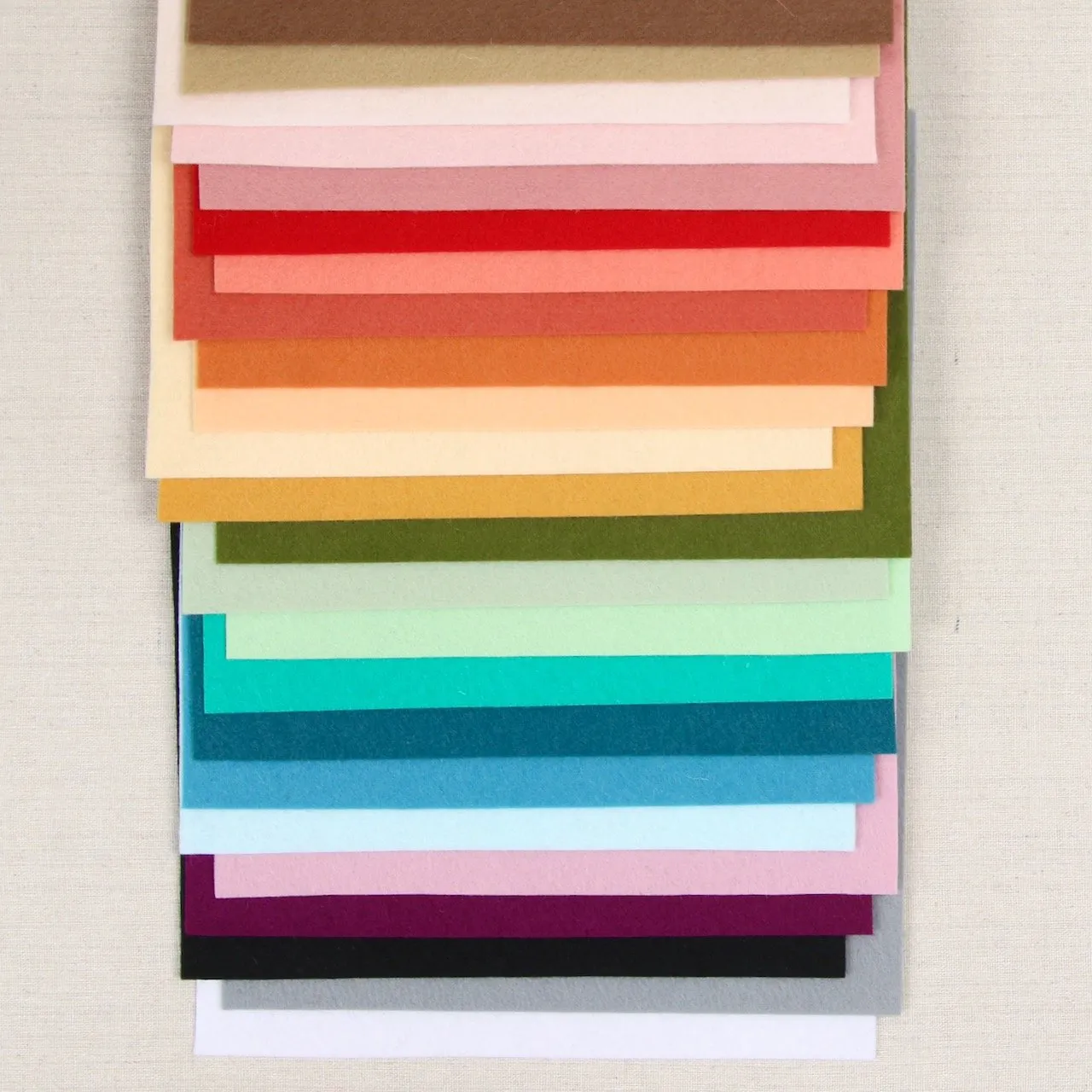 Tawny Pure Wool Felt