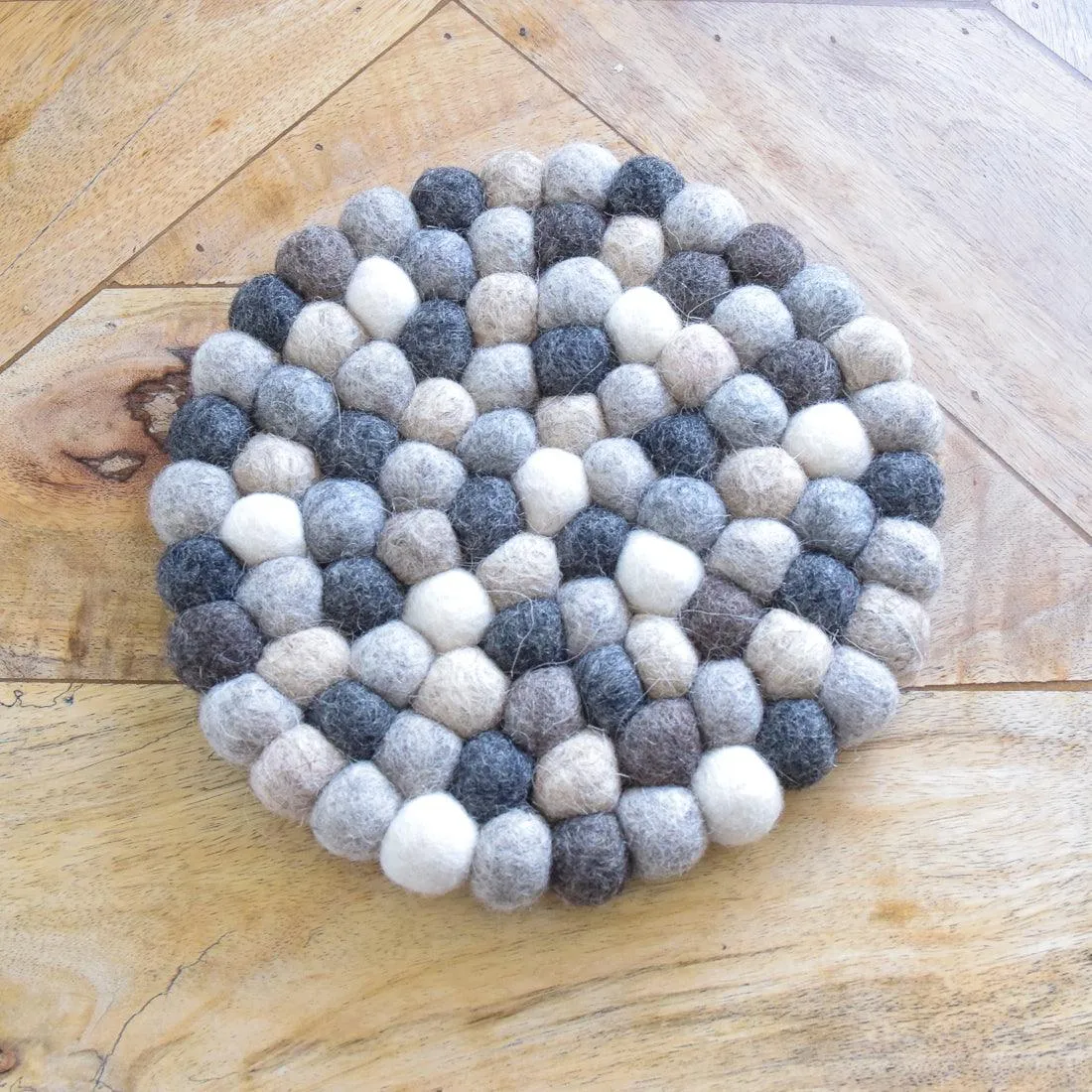 Teapot Trivet - Grey Stones 20cm