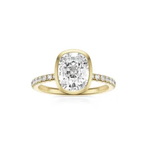 The Elongated Cushion Bezel Pavé