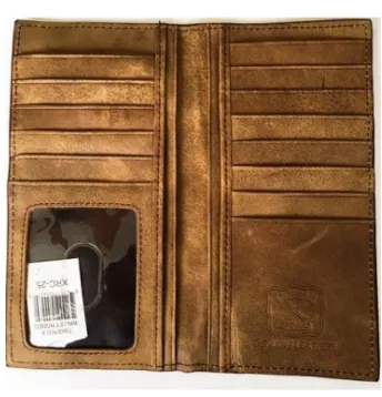 Twisted X White Logo Rodeo Wallet