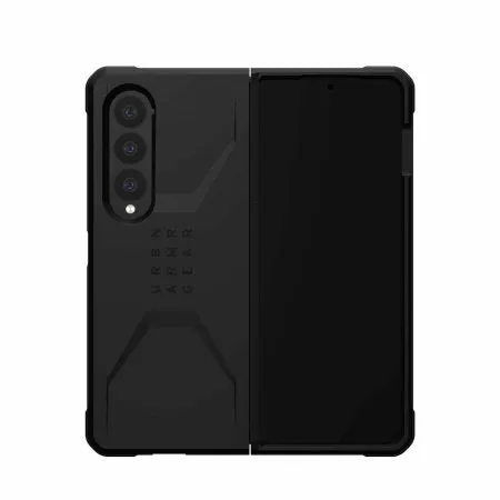 UAG Civilian Rugged Black Case with Hinge Protection