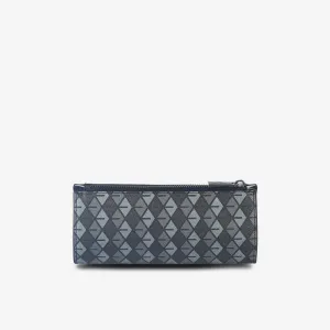 Umber Zipper Clutch