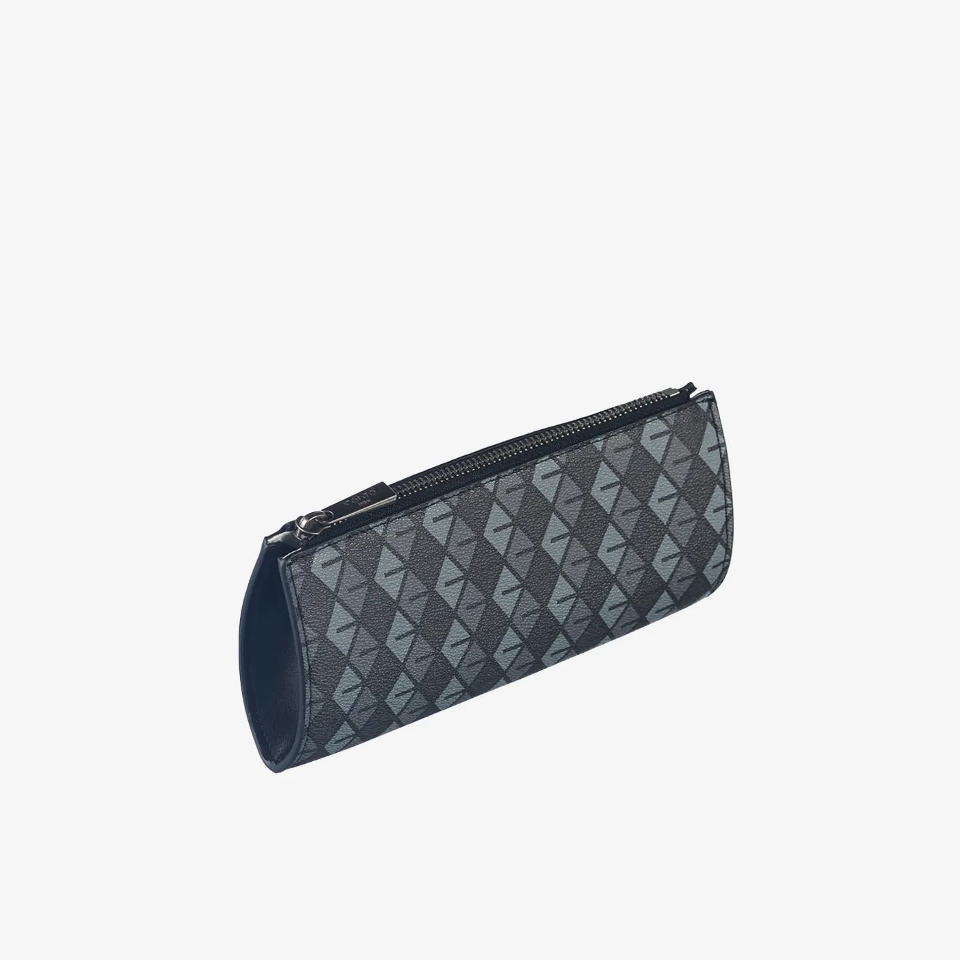 Umber Zipper Clutch