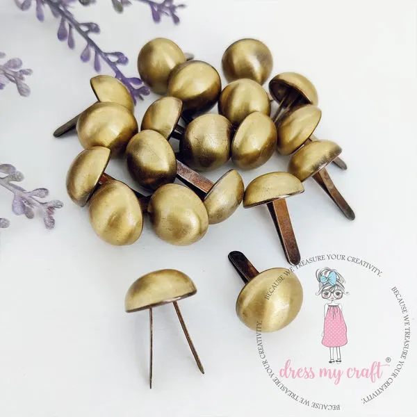 Value Pack - Antique Bronze Brads - 15 MM