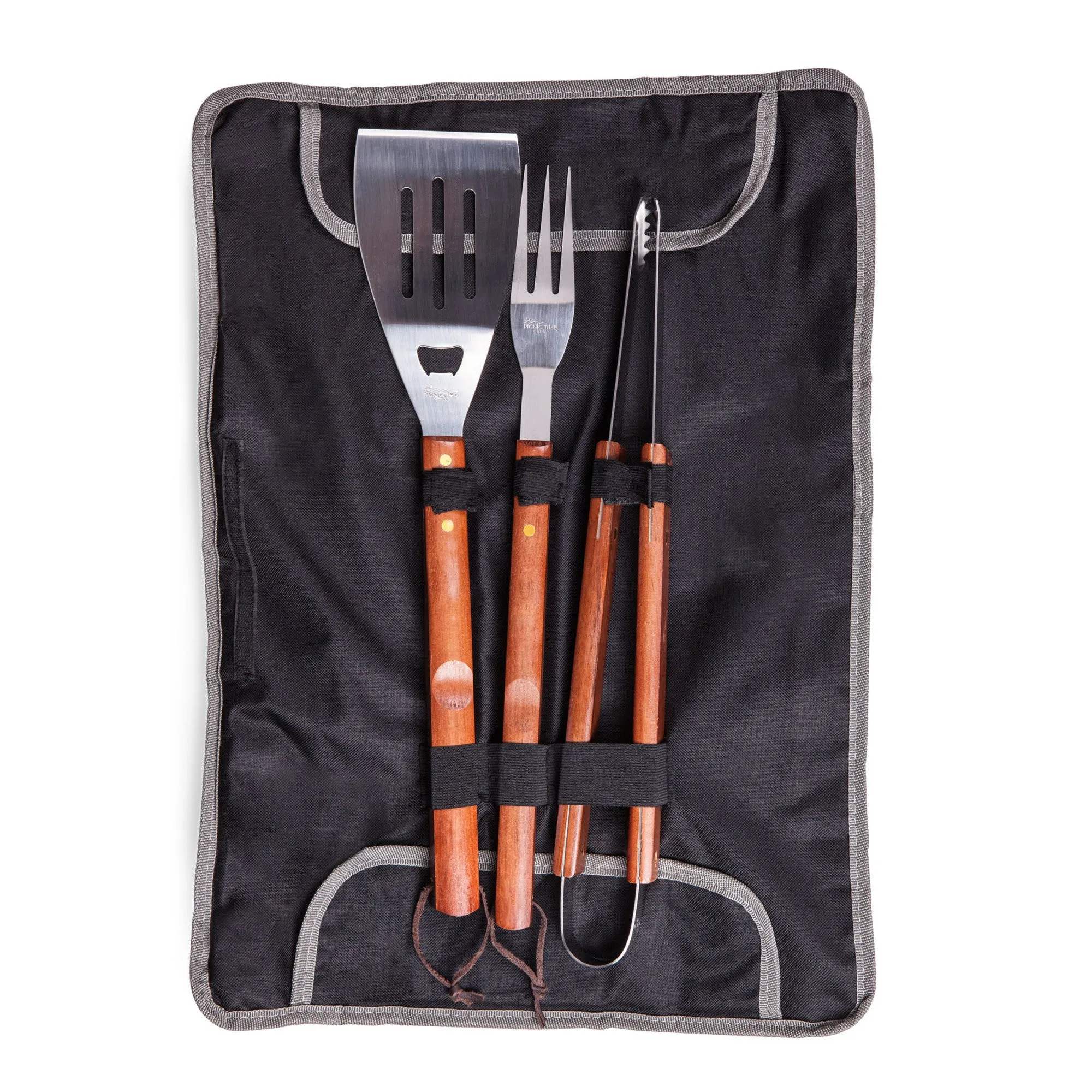 Virginia Tech Hokies - 3-Piece BBQ Tote & Grill Set