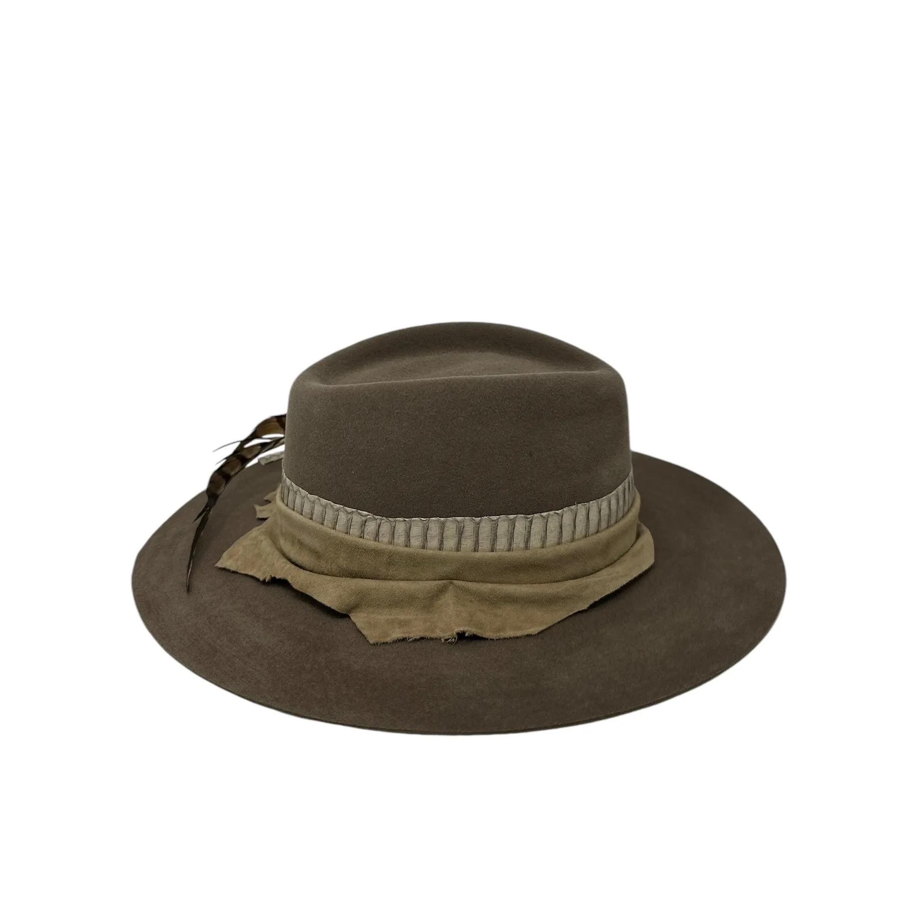 Whiskey & Rye Taupe Tonal Fedora