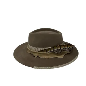 Whiskey & Rye Taupe Tonal Fedora