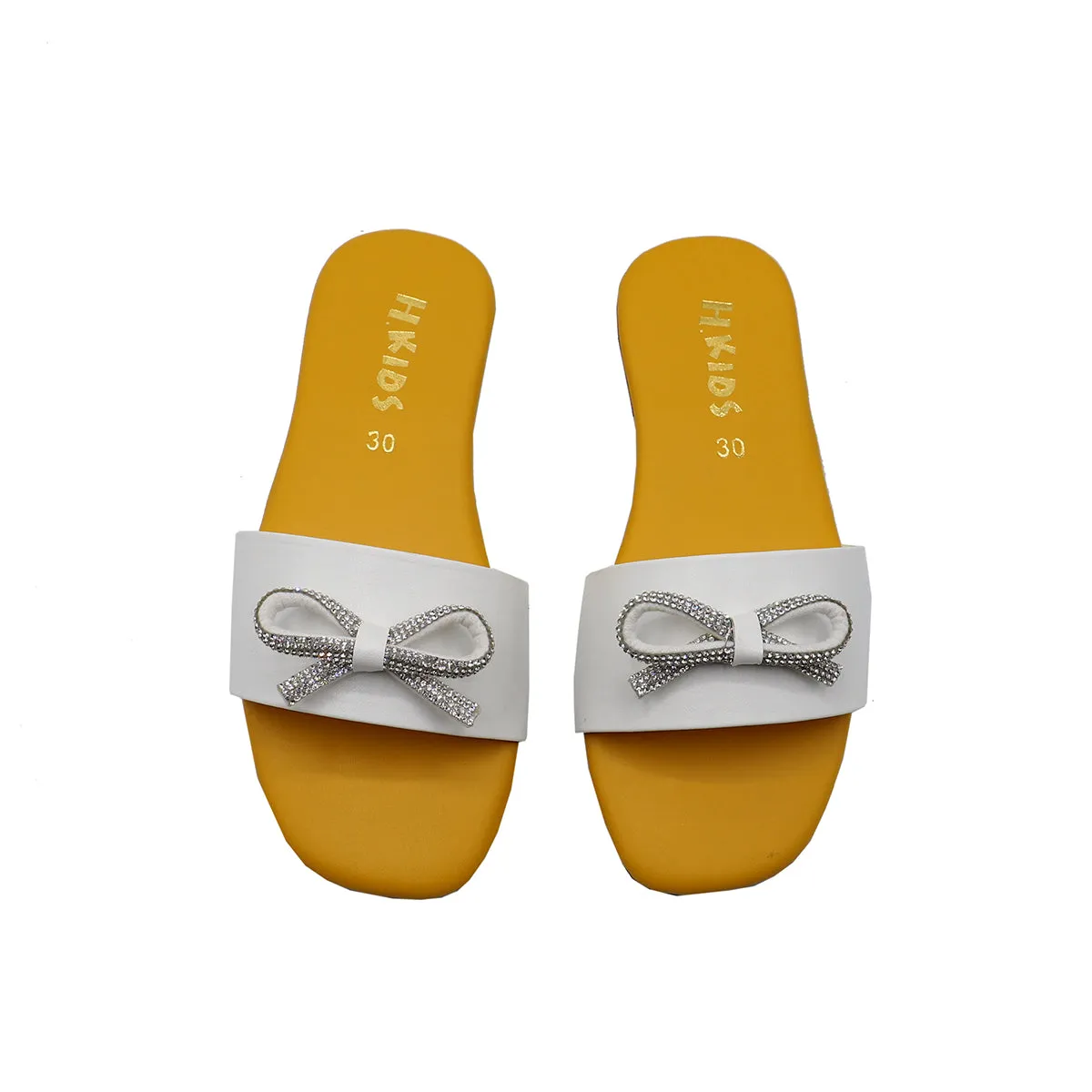 White Casual Chappal K00G30003