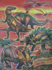 Wild Dinosaur Loot Bags - 6 Pack