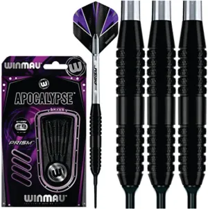 Winmau Apocalypse 21g Brass Black Darts
