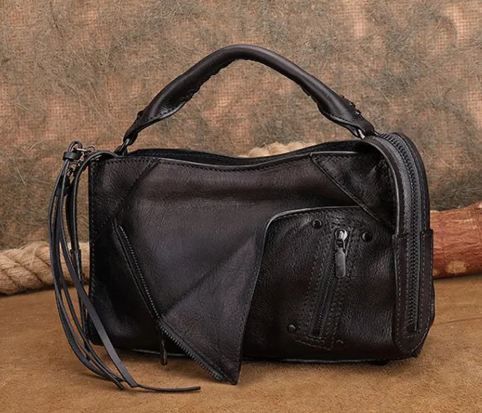 Womens Trendy Leather Handbags Small Over The Shoulder Purse