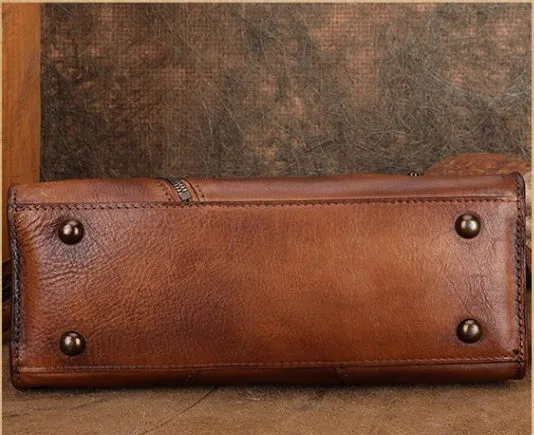 Womens Trendy Leather Handbags Small Over The Shoulder Purse