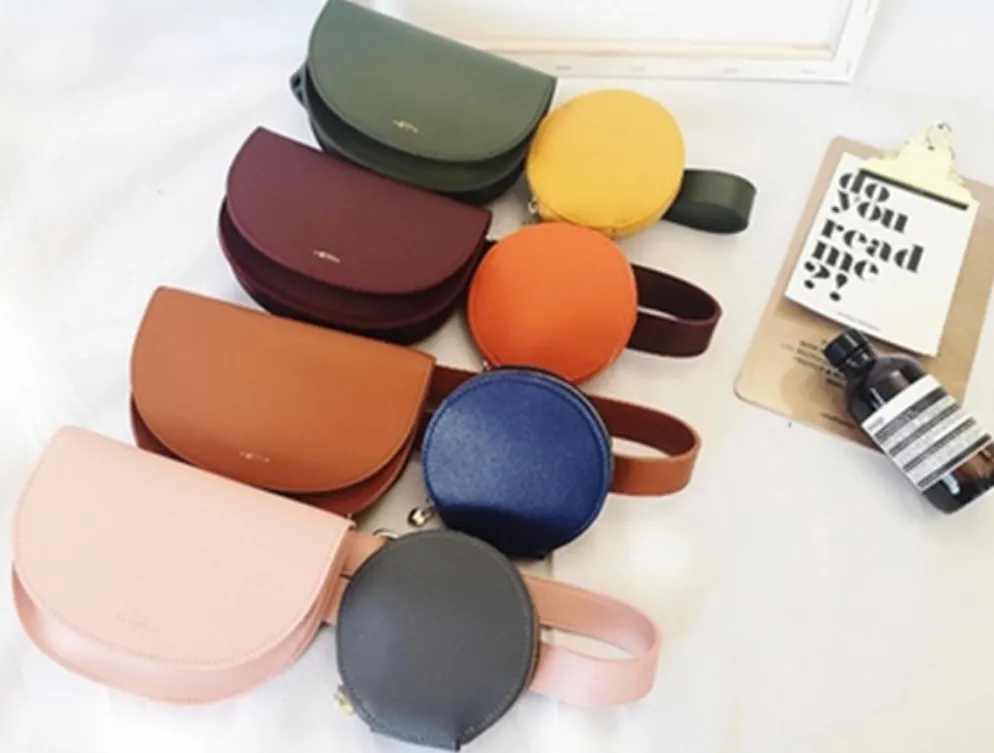 Women's Vintage Casual Waist Bag With Removable Adjustable Belt
