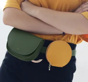 Women's Vintage Casual Waist Bag With Removable Adjustable Belt