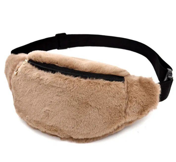 Women's Winter Casual Artificial Fur Bag