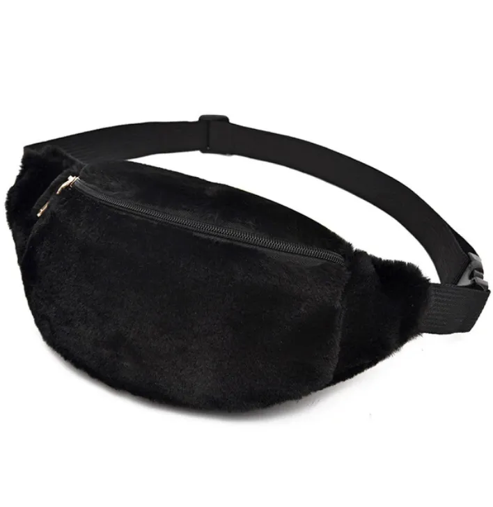 Women's Winter Casual Artificial Fur Bag