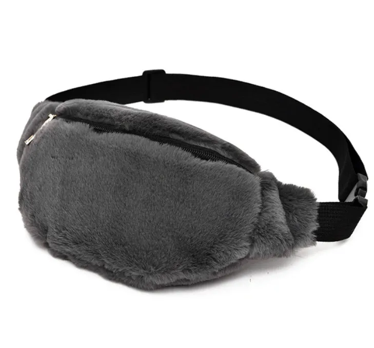 Women's Winter Casual Artificial Fur Bag