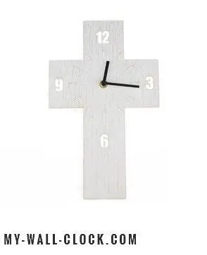 Wooden clock Holy Cross