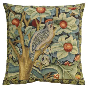 Woodpecker Right by William Morris European Cushion Cover