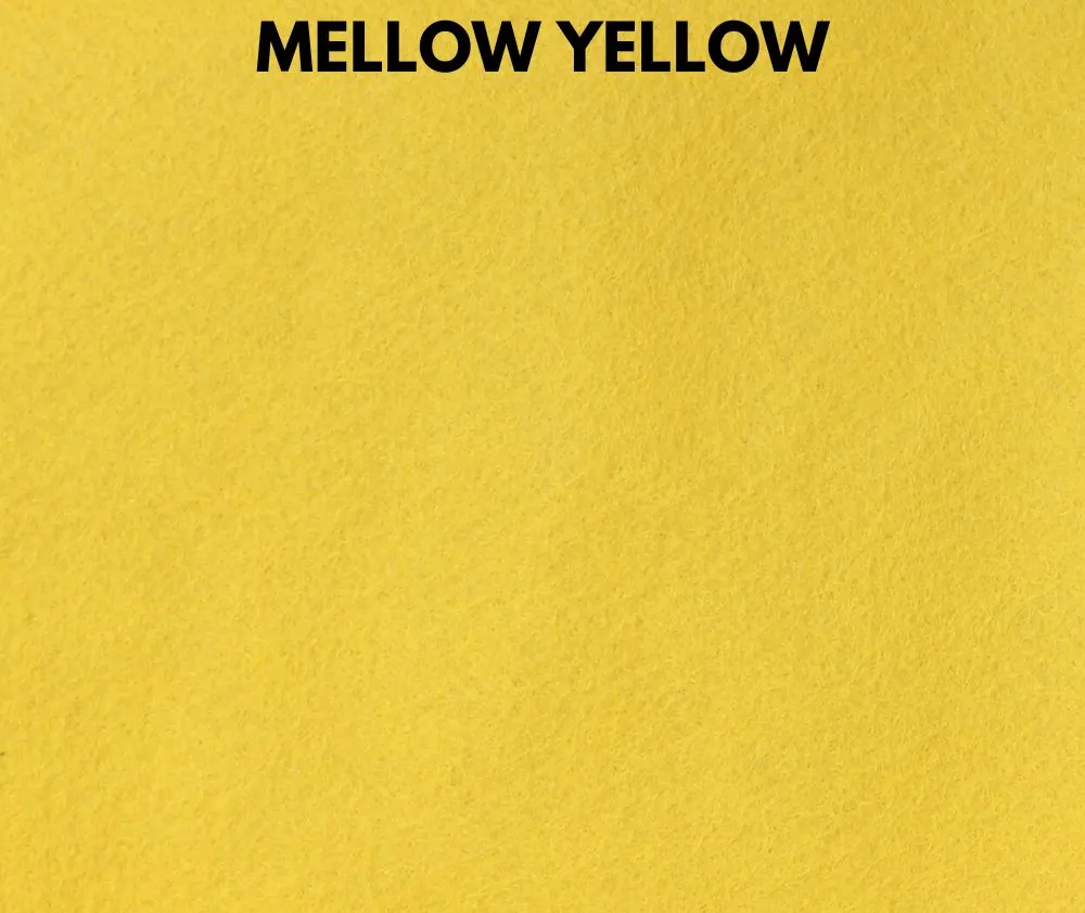 Wool Blend Felt - Various Colours