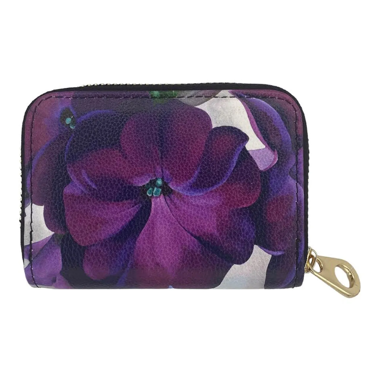 Zippered Armored Wallet Petunia 81049