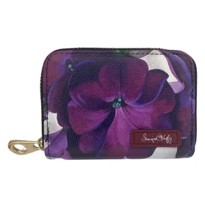 Zippered Armored Wallet Petunia 81049